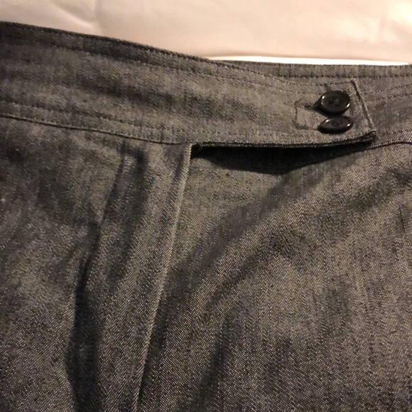 Sandro 100% Cotton Clean Front/Back Straight Leg Denim-like Trousers Fly Front - Picture 2 of 9